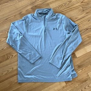 Under Armour Heat Gear Loose Fit Quarter Zip Sweatshirt Large L